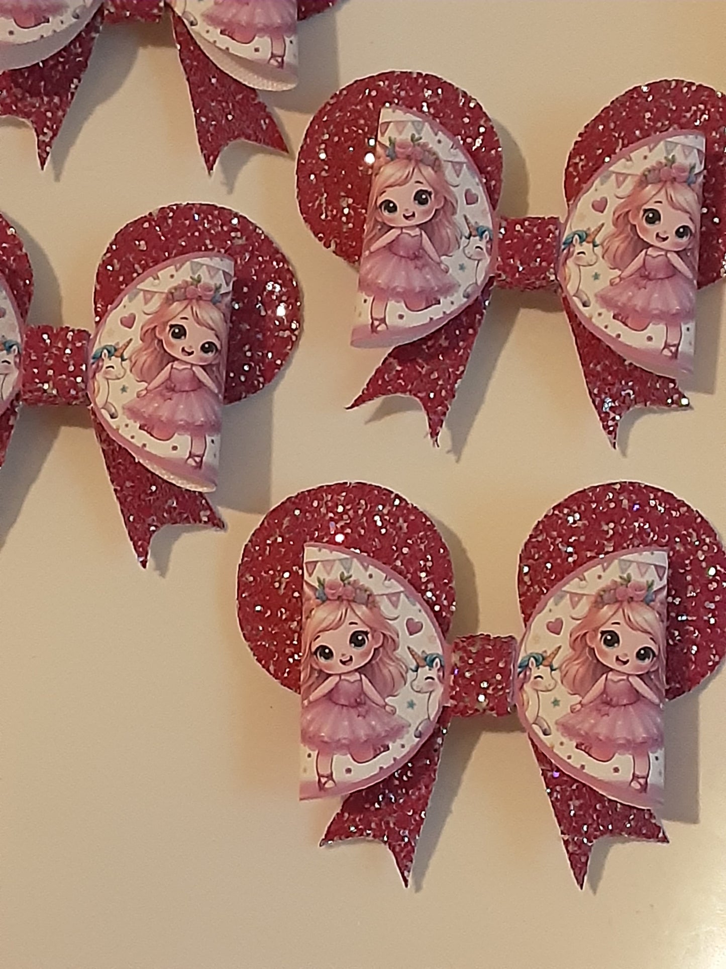 Ballerina party girl bow