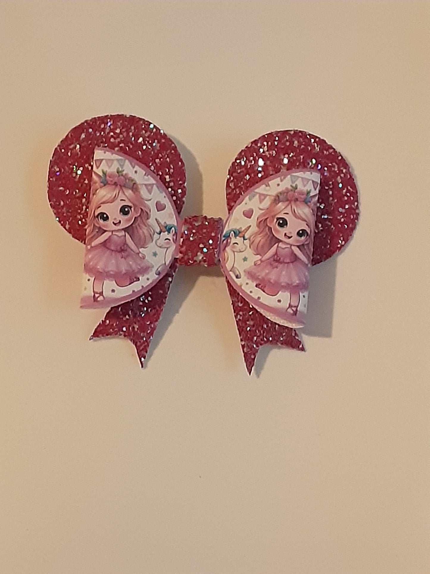 Ballerina party girl bow