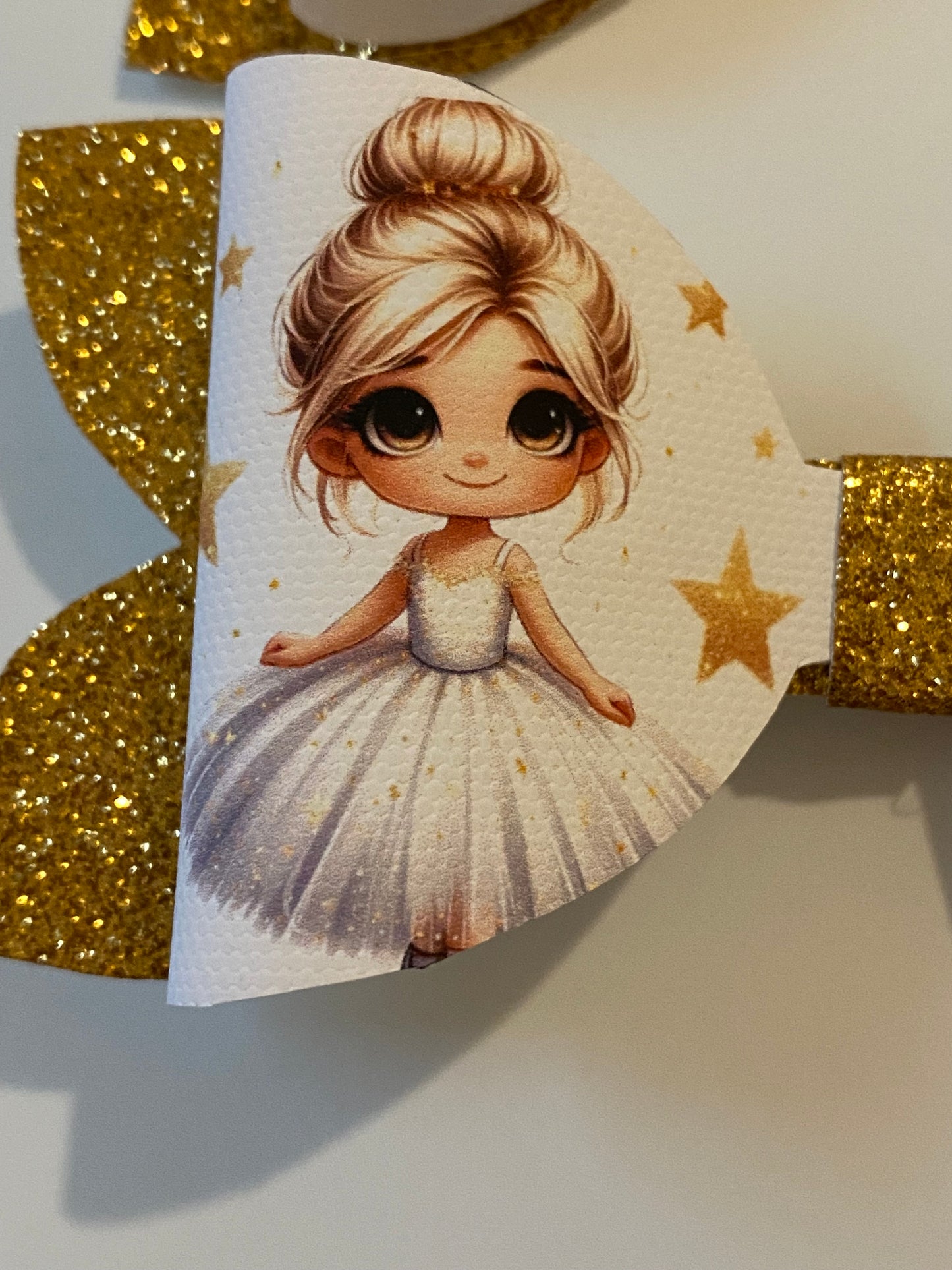 Dance your way to your dreams hair bow