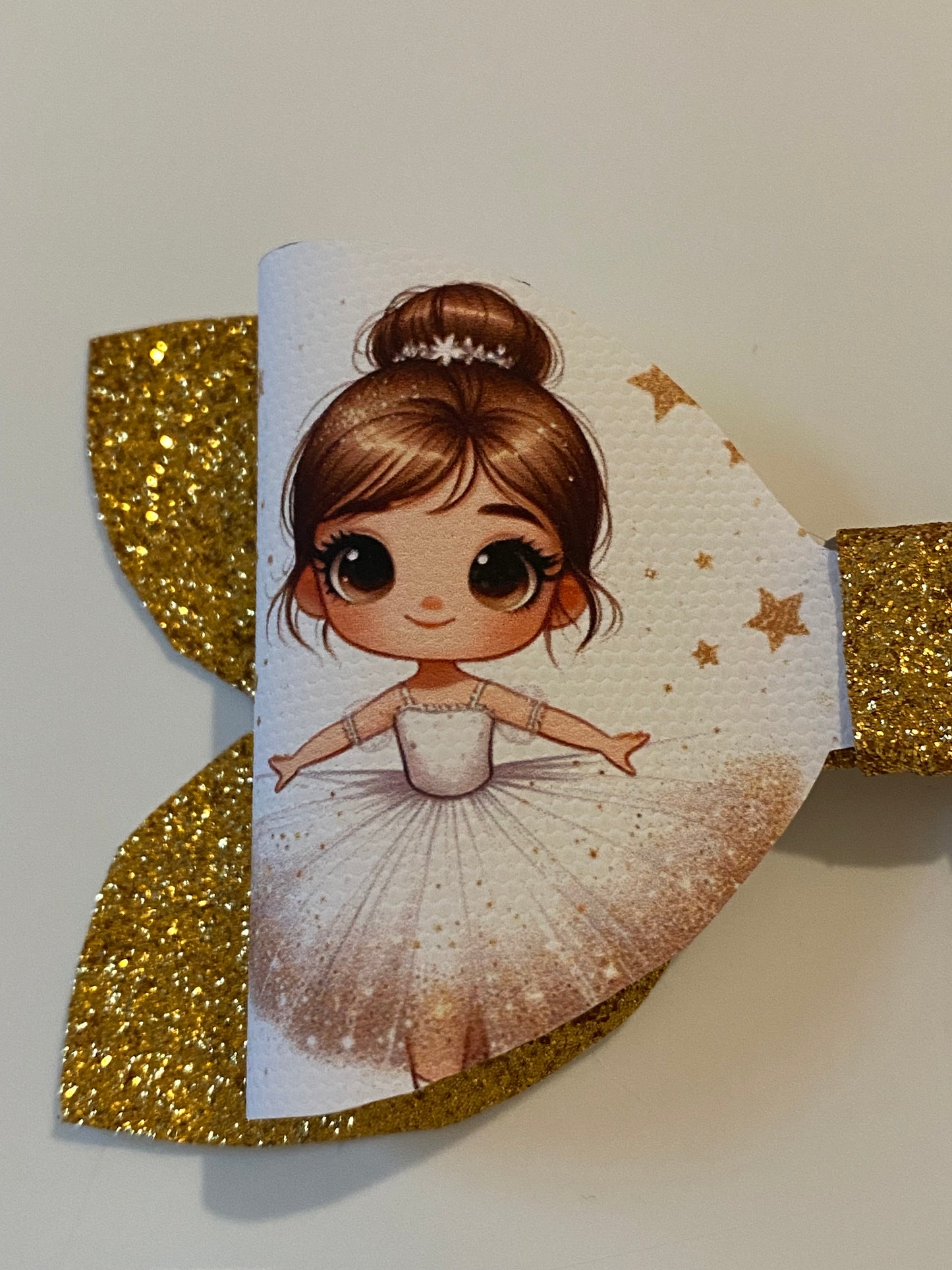 Dance your way to your dreams hair bow