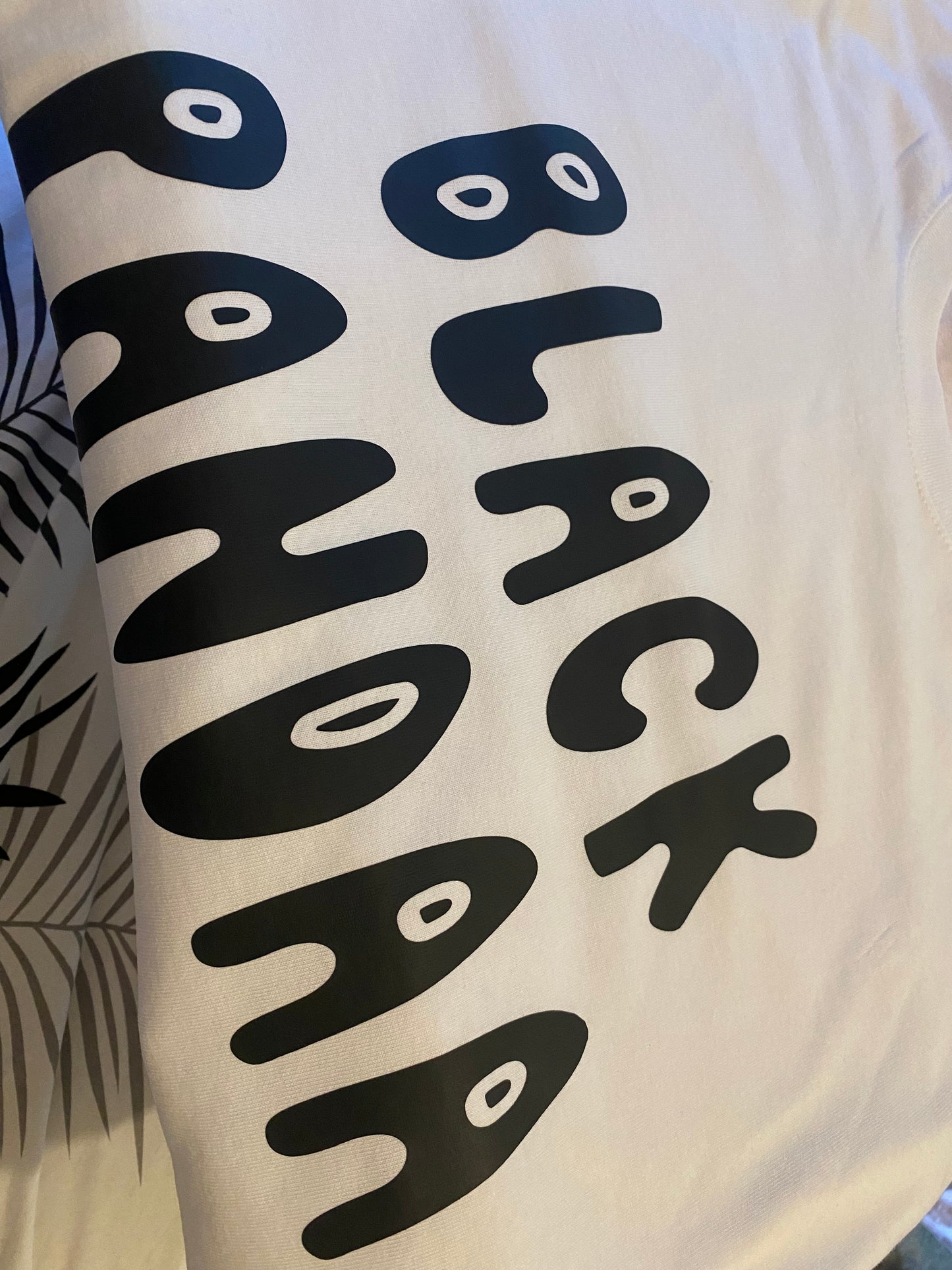 Black panda t-shirt