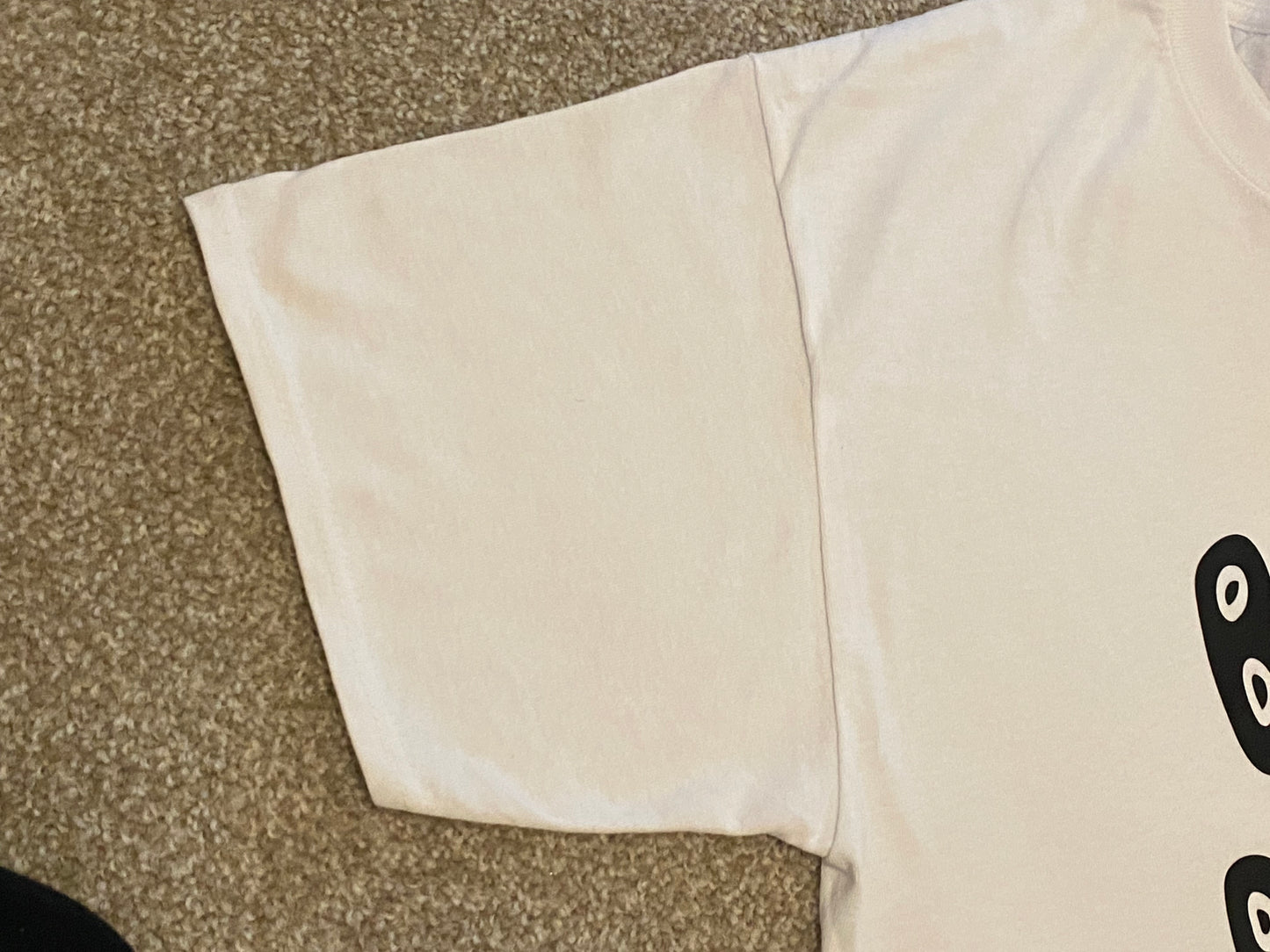 Black panda t-shirt